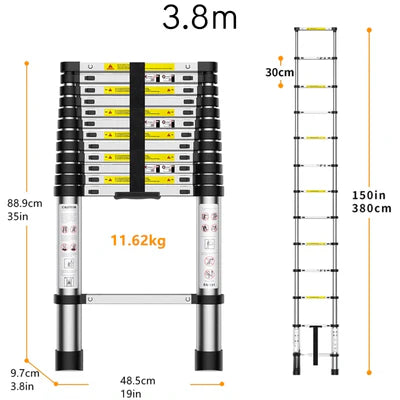 Telescopic Retractable Ladder