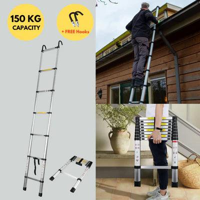 Telescopic Retractable Ladder